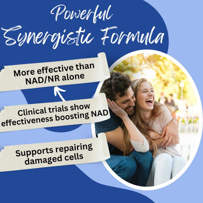 BioImmune NAD+ Supplement. Exclusive Formula w/Patent Pending RiboYOUNG™. Nicotinamide Riboside, Quercetin, Resveratrol, Betaine NRF2 Activator. Anti Aging True NAD Supplement - Maple Wellness Supplements