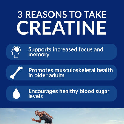 BodyTech 100% Pure Creatine Monohydrate Powder - Micronized for Maximum Absorption - Supports Muscle Strength & Power Output - Maple Wellness Supplements