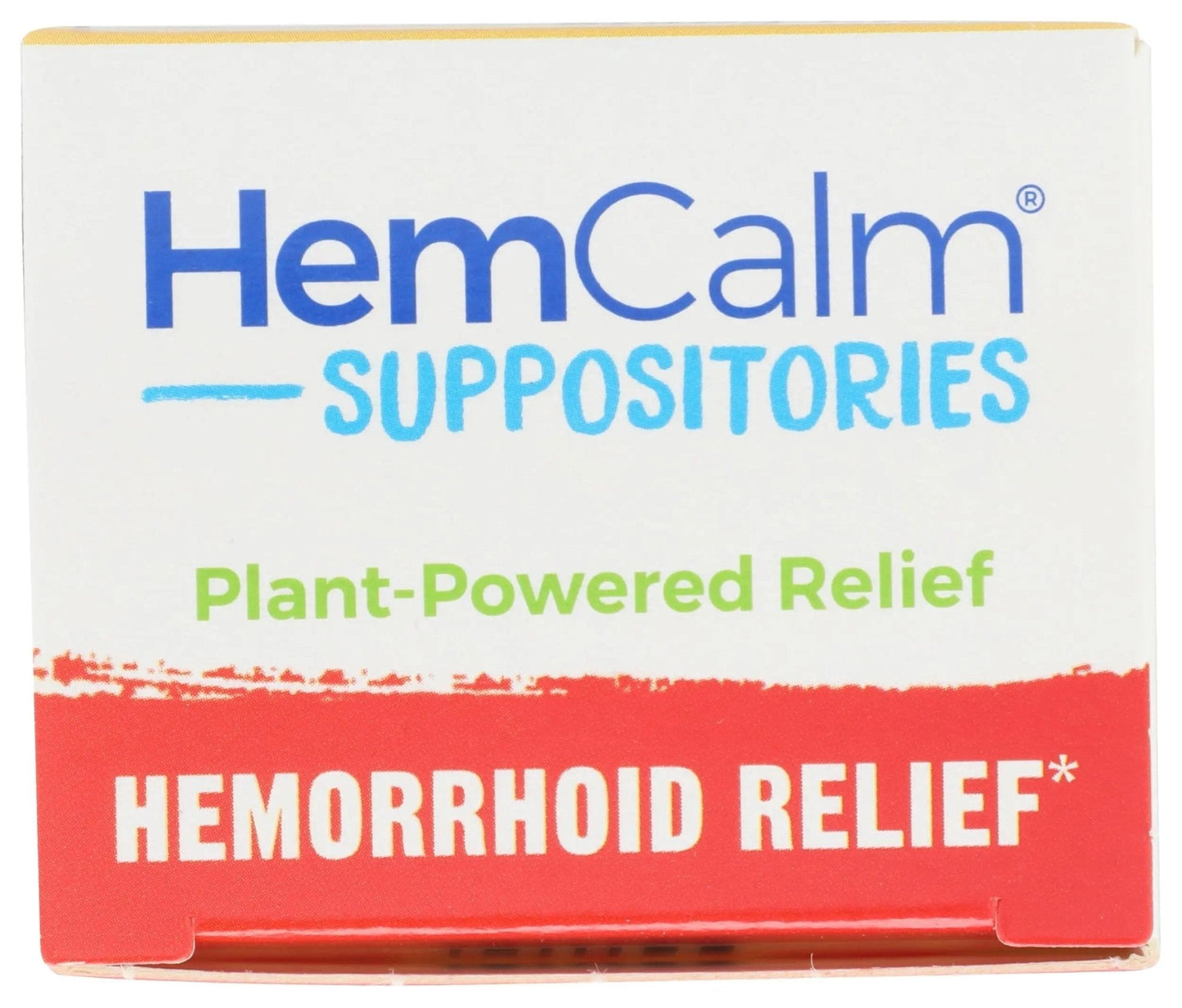 Boiron HemCalm Suppositories for Hemorrhoid Relief of Pain, Itching, Swelling or Discomfort - 10 Count - Maple Wellness Supplements
