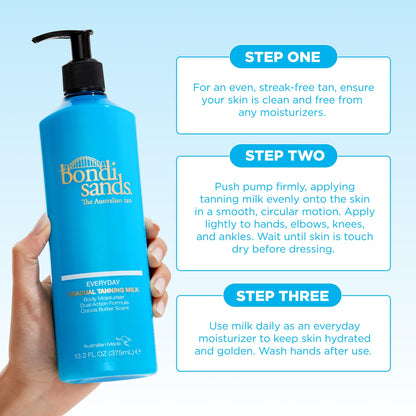 Bondi Sands Everyday Gradual Tanning Milk | Long-lasting, Tanning Body Moisturizer Enriched - Maple Wellness Supplements