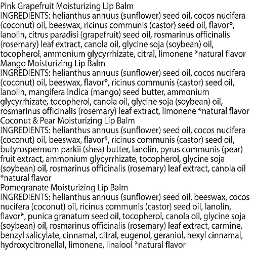 Burt's Bees 100% Natural Moisturizing Lip Balm (Superfruit) - Maple Wellness Supplements