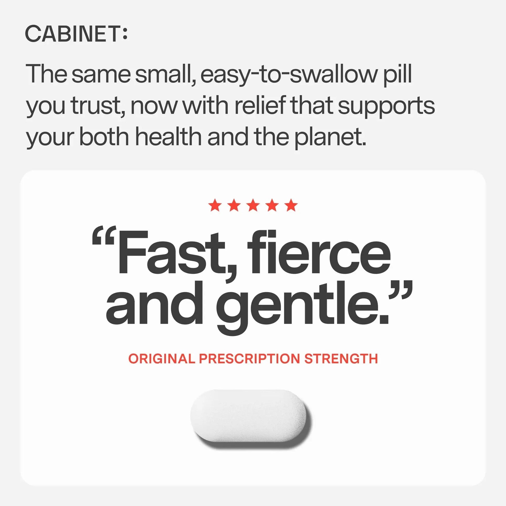 Cabinet: 500mg Acetaminophen for Headache Relief, Toothaches, Sore Throat, and Fever Reducer, Includes 1 Refillable Medicine Jar, 120 Tablets Refillable Glass Jar - w/Travel Tin - Maple Wellness Supplements