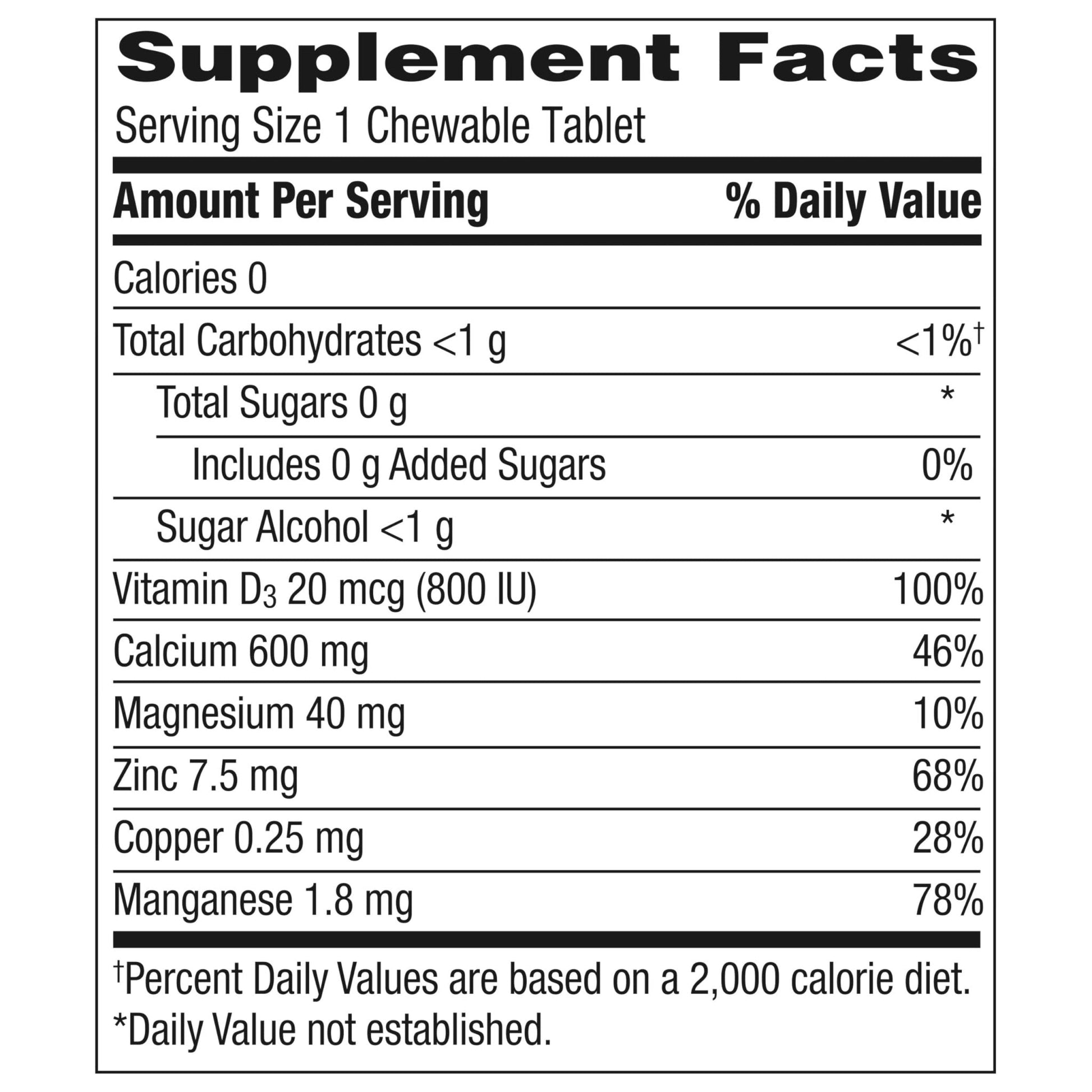 Caltrate Chewables 600 +D3 Plus Minerals Calcium and Vitamin D, Sugar Free, Cherry, Orange and Fruit Punch, 155 count - Maple Wellness Supplements