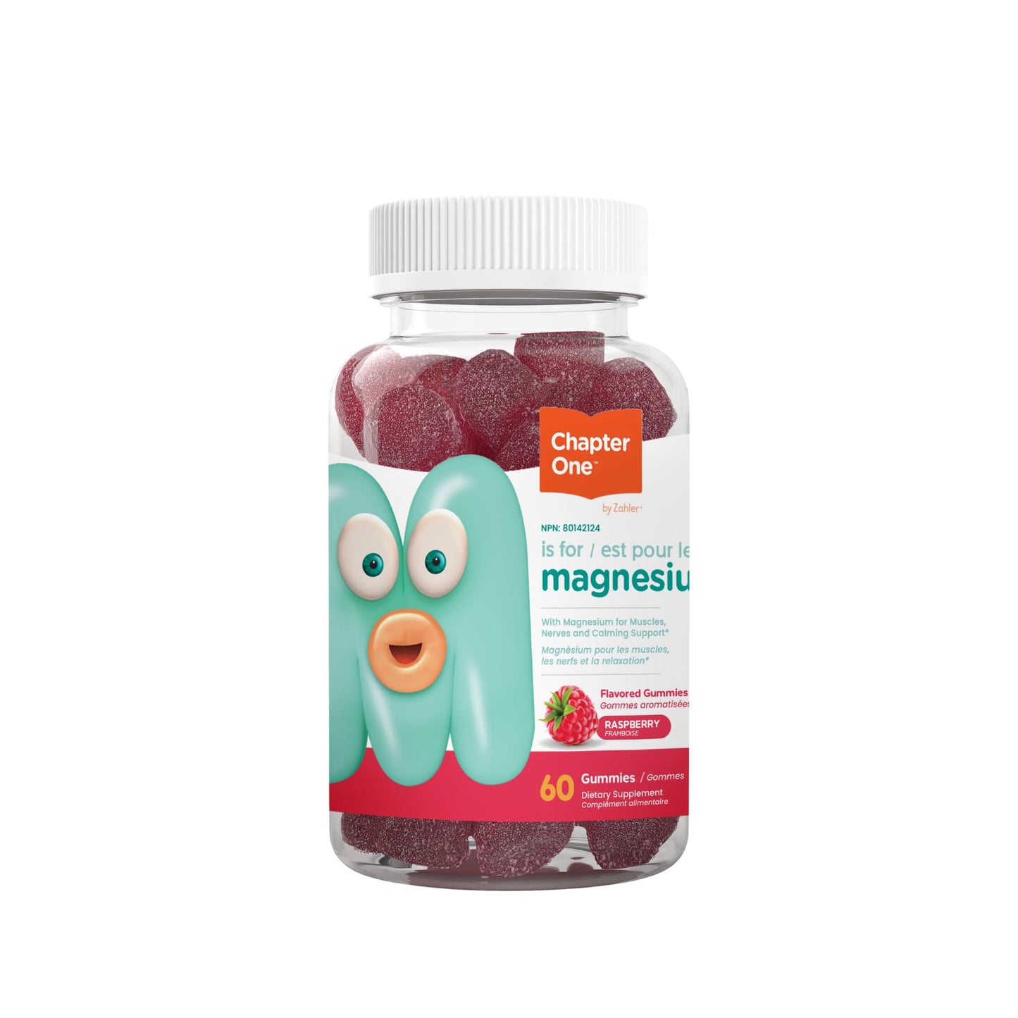 Chapter One Magnesium Gummies, Great Tasting Magnesium for Kids, Calm Kids Magnesium, Magnesium Gummies for Women and Men - Maple Wellness Supplements