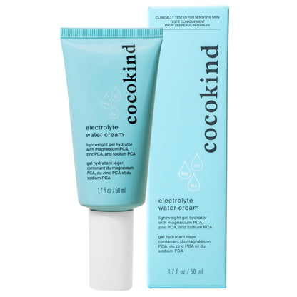 Cocokind Electrolyte Water Cream | Lightweight Water Gel Moisturizer | Balanced Hydrating Day Cream for All Skin Types | 1.7 Fl Oz - Maple Wellness Supplements