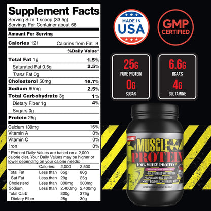 COLOSSAL LABS Whey Protein Powder [15 lbs/Pack of 1]– Chocolate Protein, Cold Filtered - Maple Wellness Supplements