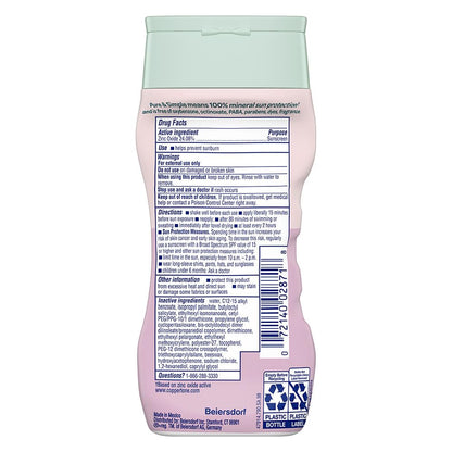 Coppertone Pure and Simple Baby Sunscreen Lotion SPF 50, Zinc Oxide Mineral Sunscreen for Babies, Hypoallergenic and Tear Free, 6 Fl Oz Bottle - Maple Wellness Supplements