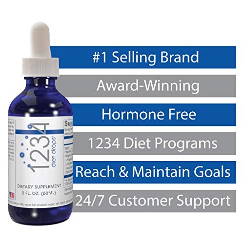 Creative Bioscience 1234 Diet Drops for Women & Men, Diet Drops for Weight Management - Maple Wellness Supplements