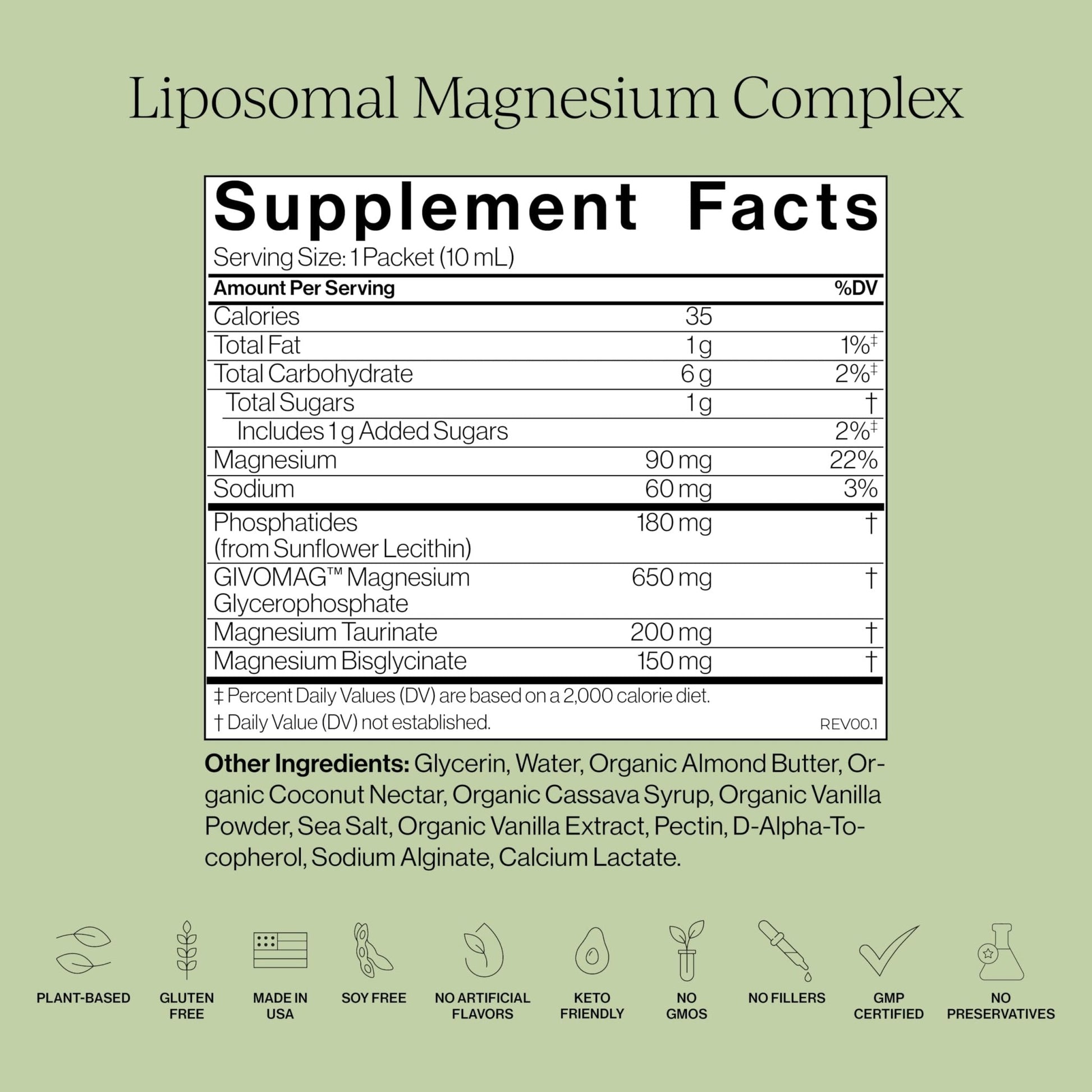 Cymbiotika Liposomal Magnesium Complex – Promotes Relaxation, Restful Sleep, and Heart & Brain Health – Highly Absorbable 3-in-1 Formula - Maple Wellness Supplements