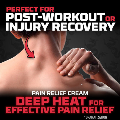 Dragon - Ultra Strength Pain Relief Cream for Muscle, Back and Joint Pain Cream, 2 Ounce (Pack of 3) - Maple Wellness Supplements