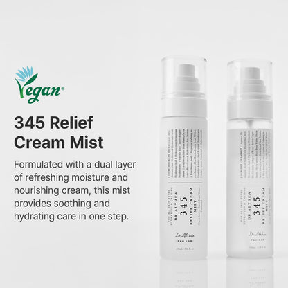 Dr.Althea 345 Relief Cream Mist | Hydrating Facial Mist with Rice Extract | Soothing Care for Sensitive Skin - Maple Wellness Supplements