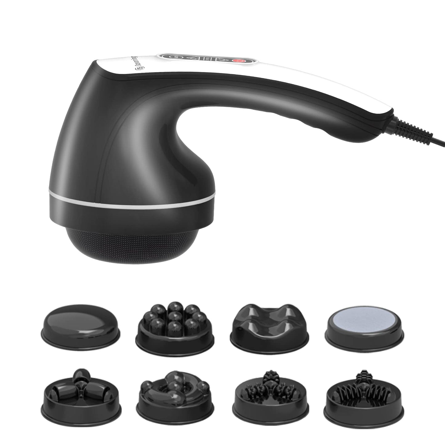 DS SAVORING Cellulite Massager with 8 Interchangeable Heads, Body Sculpting Machine for Lymphatic Drainage and Vibrating Fat Cellulite Remover, Portable and Easy to Use for Men and Women at Home - Maple Wellness Supplements
