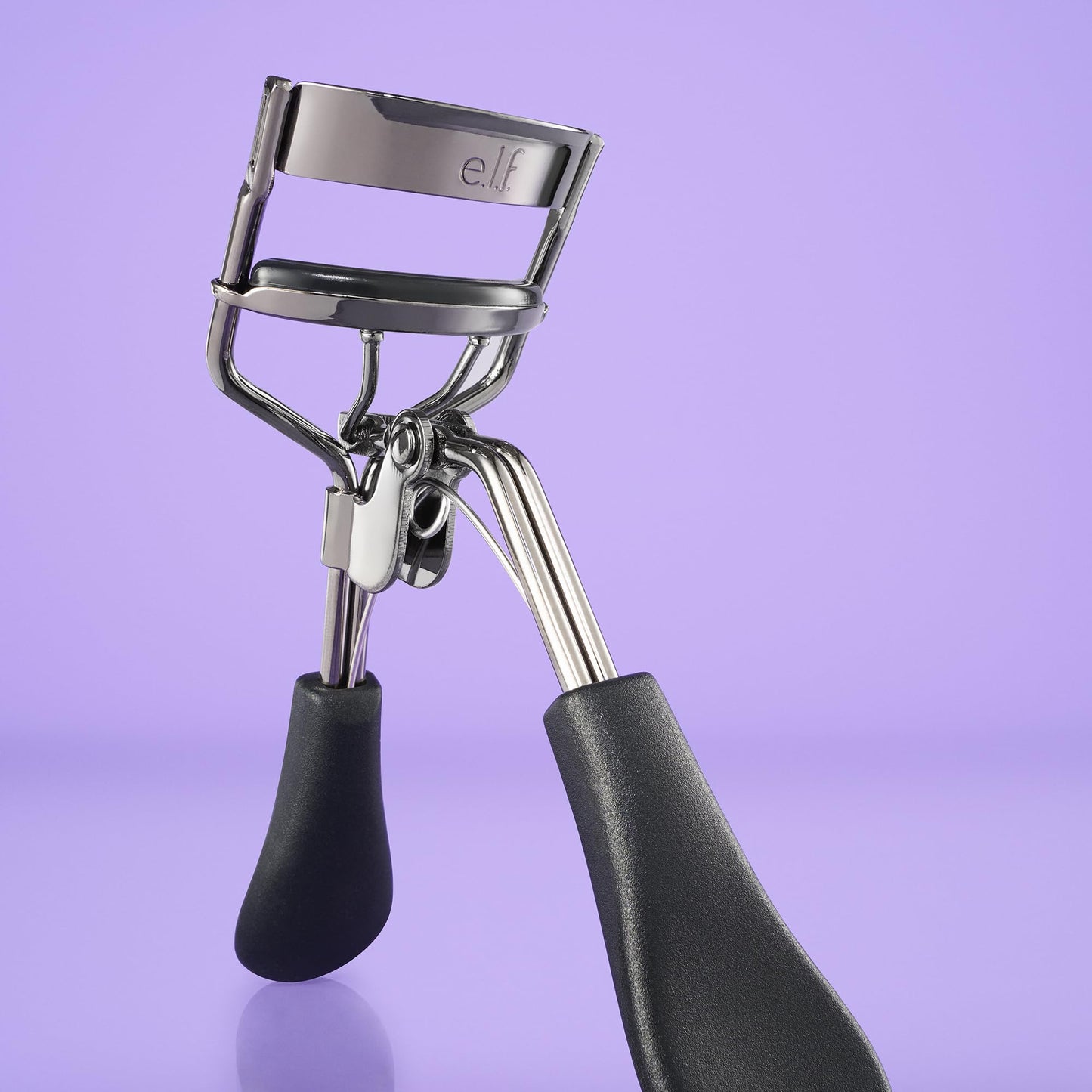 e.l.f. Pro Eyelash Curler, Strong, Contoured, Eye-Opening, Voluminous Lashes, Includes Additional Rubber Replacement Pad, Silver - Maple Wellness Supplements