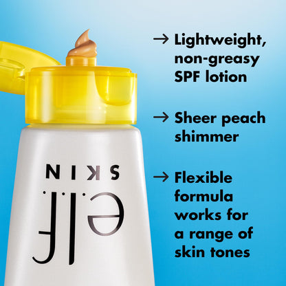 e.l.f. SKIN Suntouchable Whoa Glow SPF 30, Sunscreen & Makeup Primer For A Glowy Finish - Maple Wellness Supplements