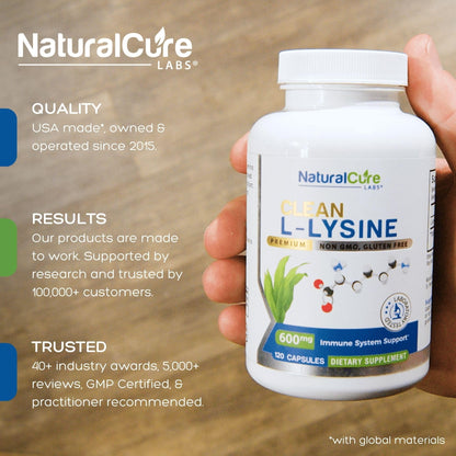 Extra Strength Stack: Monolaurin 800mg + Clean L-Lysine 600mg + Andrographis, Advanced Immune Support Routine Bundle - Maple Wellness Supplements