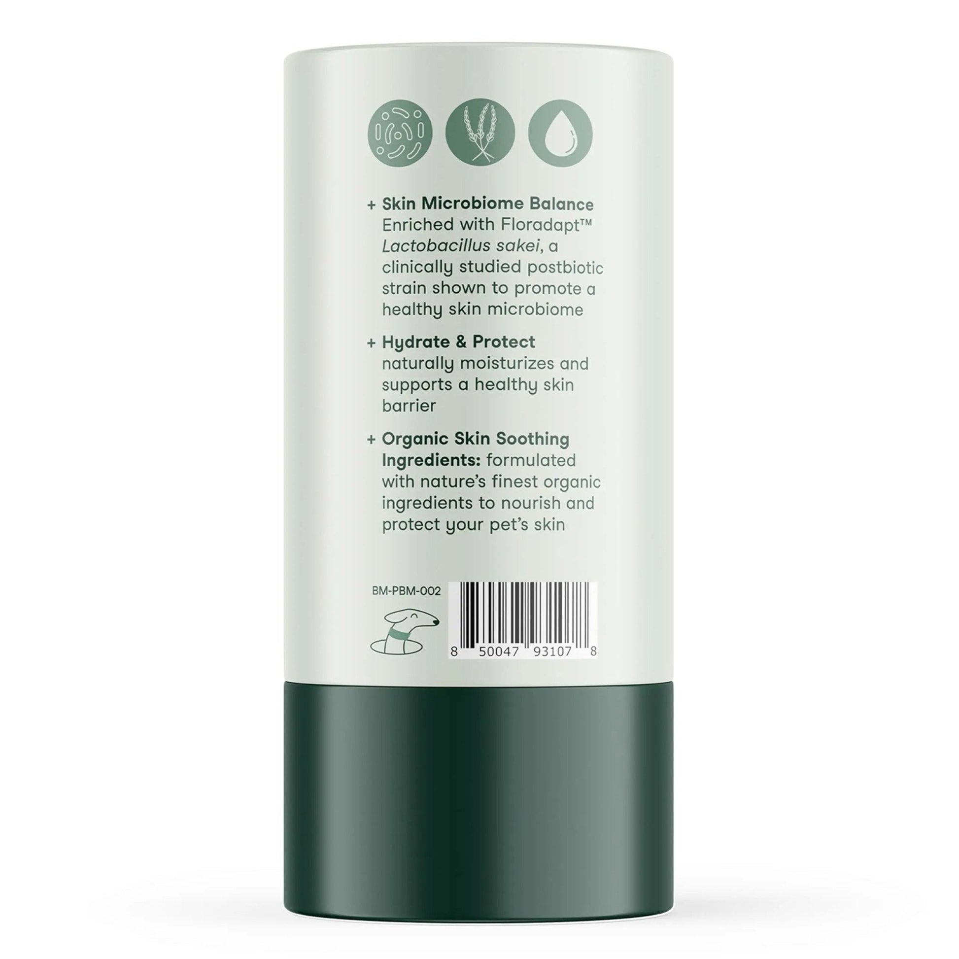 Fera Pets PawBiome® - Cat & Dog Balm for Paws and Nose with Postbiotics - Encourages Skin Recovery - Balances Skin Microbiome - Supports The Skin's Natural Barrier - 2 oz Stick - Maple Wellness Supplements