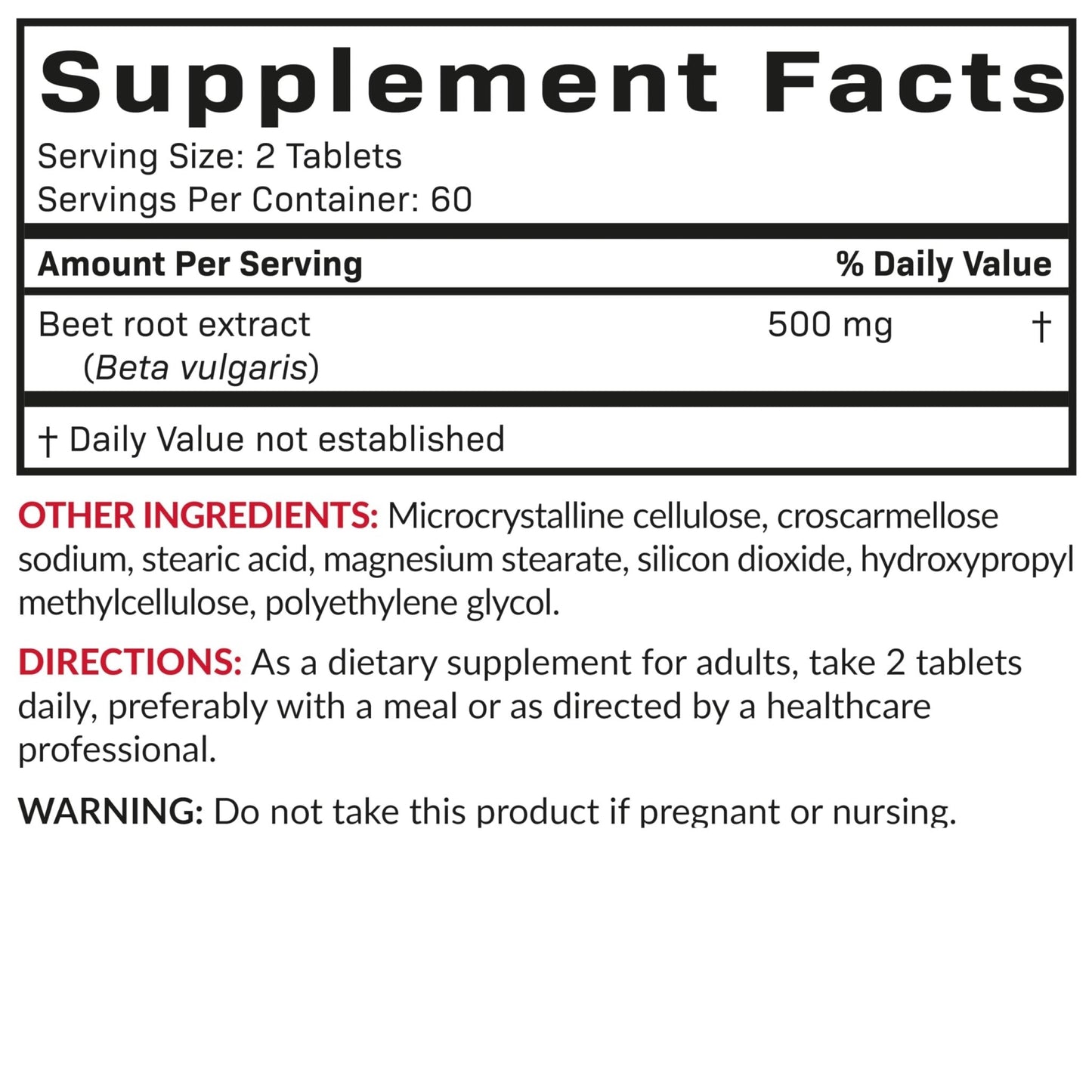 Futurebiotics Beet Root Extra Strength, Non-GMO, 120 Vegetarian Tablets - Maple Wellness Supplements