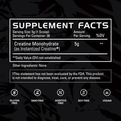 Gains in Bulk Instantized Creatine Monohydrate for Men & Women, Soluble Creatine Powder, Supports Muscle Building, Strength and Performance - Maple Wellness Supplements