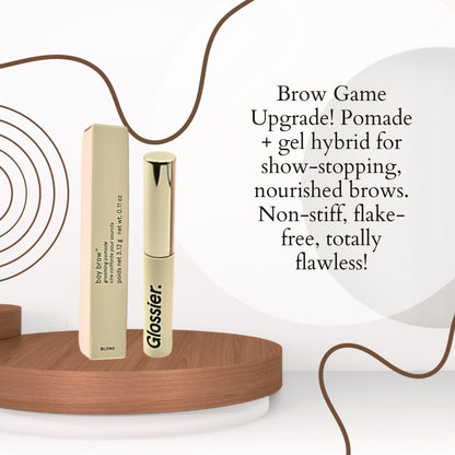 Glossier Boy Brow Volumizing Eyebrow Gel-Pomade - Blond - Light-Medium Blond - Maple Wellness Supplements