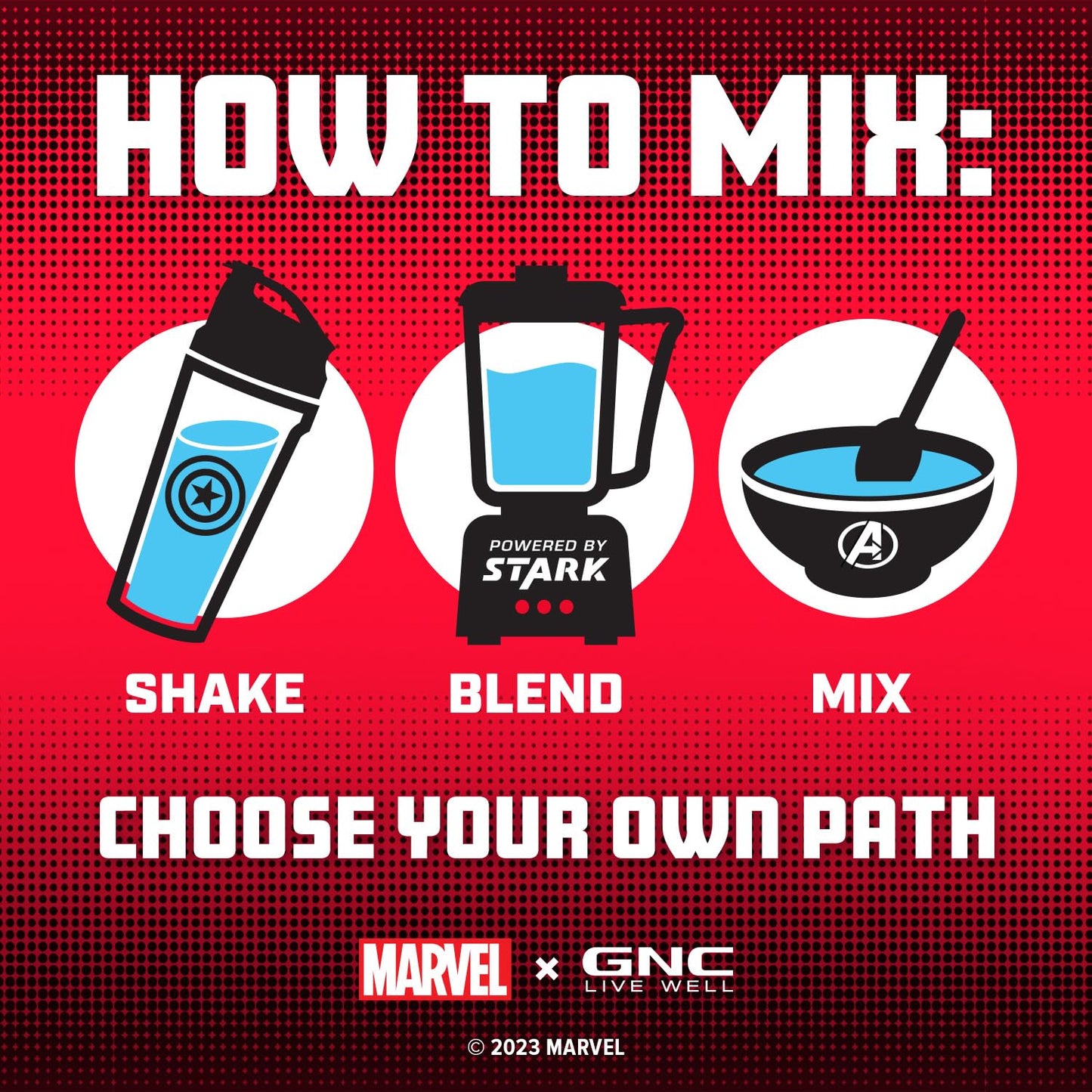 GNC Pro Performance 100% Whey - Marvel: Royal Caramel Cookie - 25 Servings - Maple Wellness Supplements