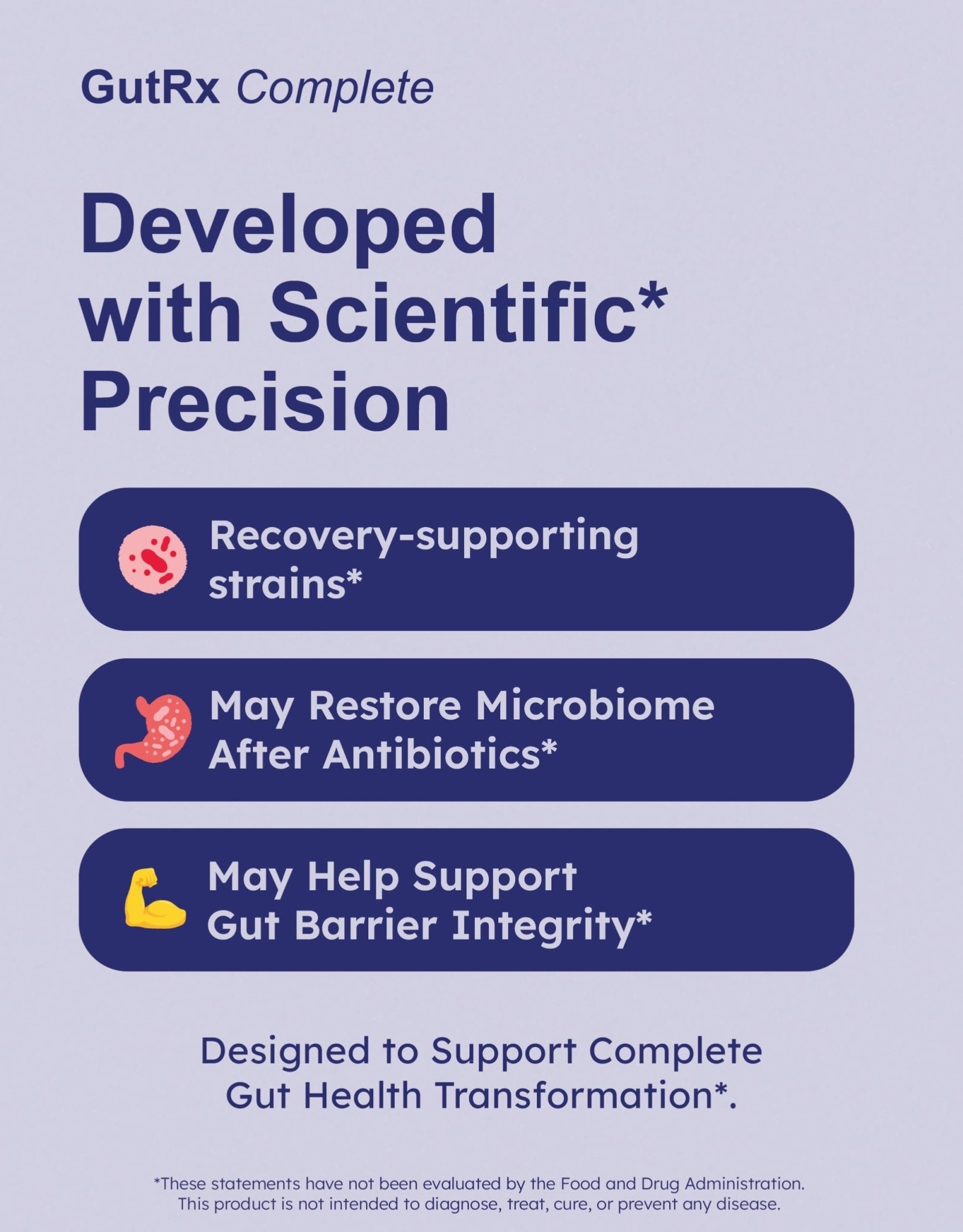 GutRx Complete Probiotic, Prebiotic, Postbiotic, Alternative with Akkermansia & Christensenella for Gas, Bloating, Gut Barrier & Microbiome Support - Maple Wellness Supplements
