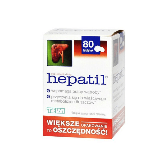 Hepatil 80 Tab Healthy Liver Digestive System - Maple Wellness Supplements