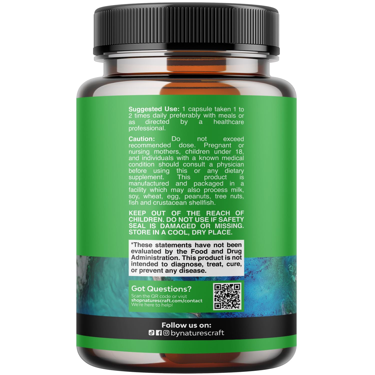 High Absorption Magnesium Complex Supplement - Magnesium Oxide 500mg with Citrate 500mg for Sleep and Mood Support - Pure Citrate per Serving for Muscle Stomach and Digestion - 60 Count - Maple Wellness Supplements