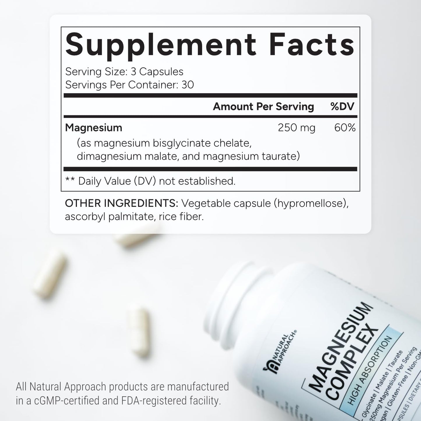 High Absorption Magnesium Complex with Glycinate, Malate & Taurate - Premium Magnesium Supplement for Sleep, Relaxation, Leg Cramps & Stress Relief - 100% Chelated & Easy On The Gut - 90 Capsules - Maple Wellness Supplements