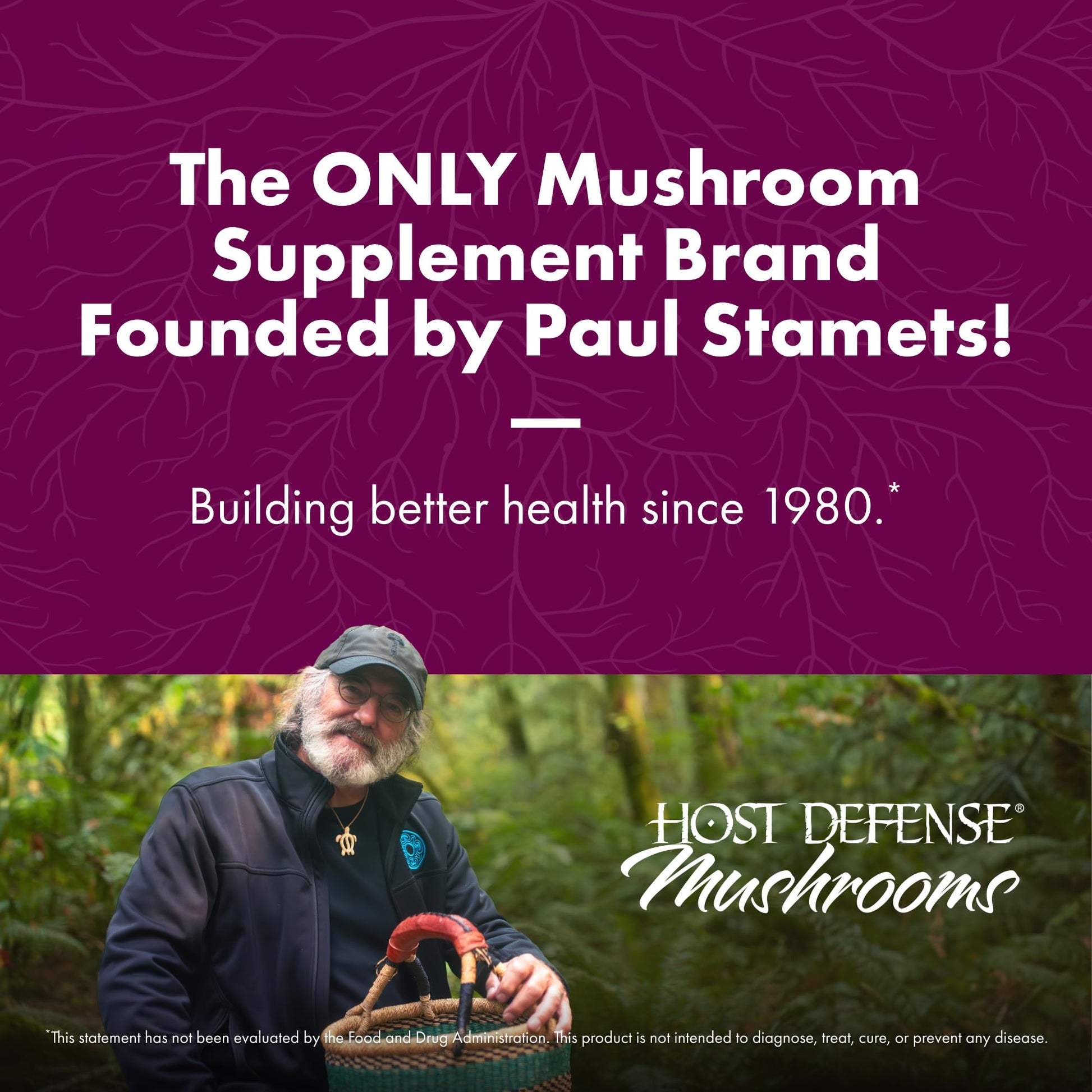 Host Defense Turkey Tail Capsules - Digestive Health & Immune Response Support Supplement - Mushroom Supplement for Gastrointestinal - Maple Wellness Supplements