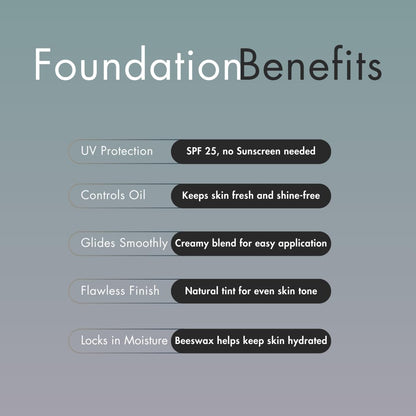 Hues for Him Foundation for Men – Full-Coverage, Lightweight & Hydrating Fit | Natural Coverage | Oil Control & Perfect Fit for Men’s Faces | Available in 4 Shades | Fresh Canvas, .67oz - Maple Wellness Supplements