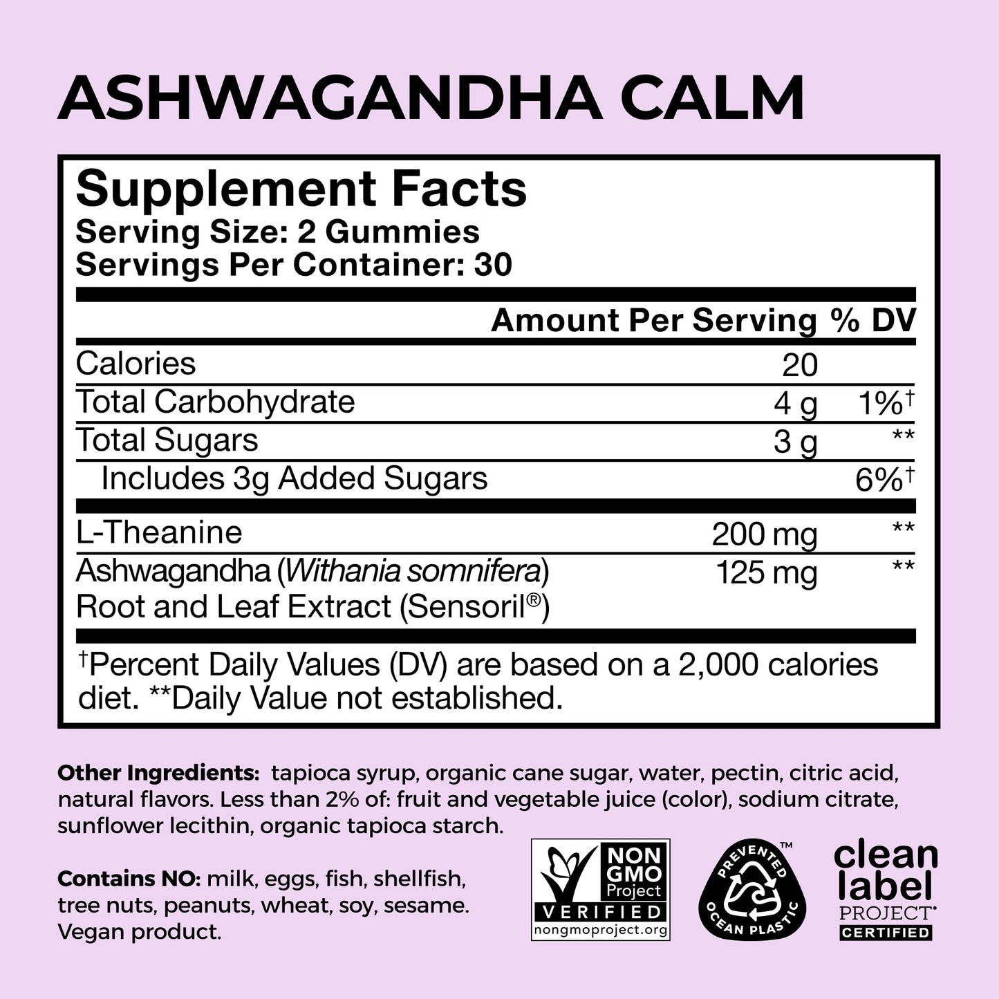 HUM Calm Ashwagandha Gummies for Women and Men, L-Theanine Ashwagandha Supplements for Daily Relaxation & Clarity Support, Vegan Fast Acting Gummy Formula, Mixed Berry Flavor, 60 Gummies - Maple Wellness Supplements