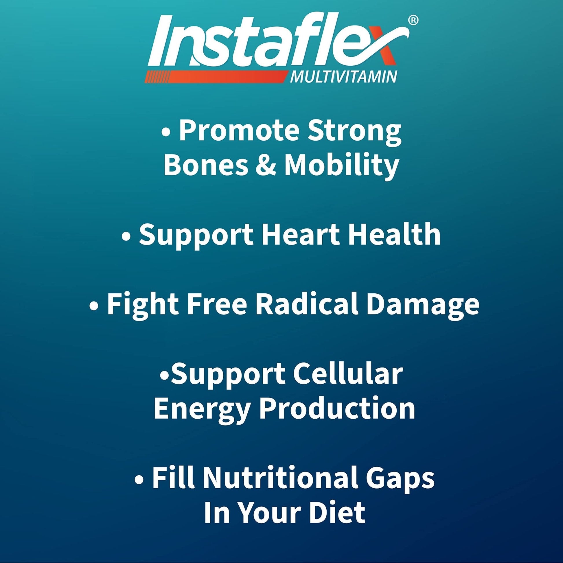 Instaflex Multivitamin - Joint Support Supplement, Supports Mobility and Bone Health, 90 Tablets - Maple Wellness Supplements