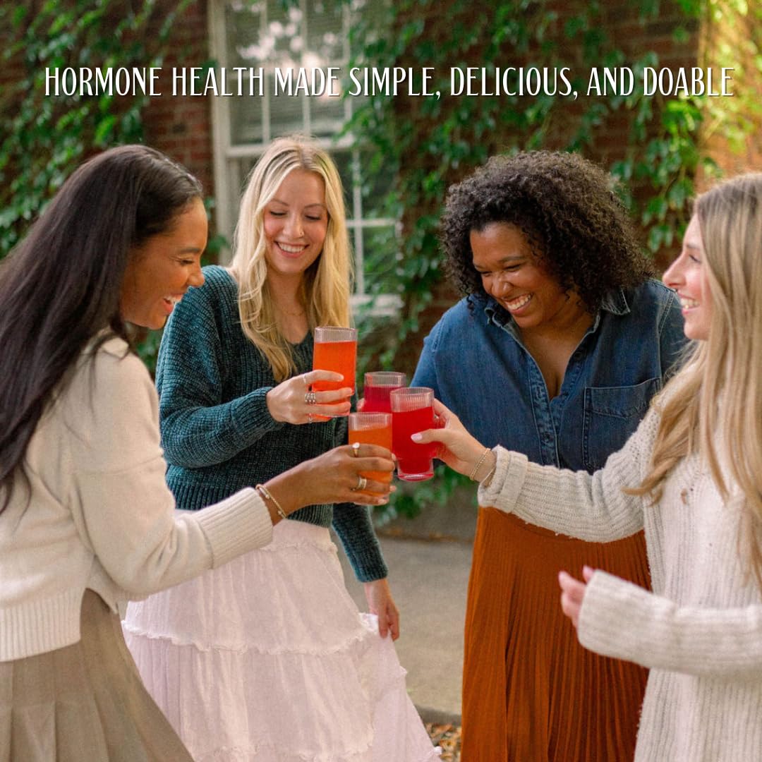 Iris Women’s Hormonal Health Daily Electrolyte Drink Mix | High Fiber, Essential B Vitamins for Mood Support | 40:1 Myo & D‑Chiro Inositol | Variety Pack, - Maple Wellness Supplements