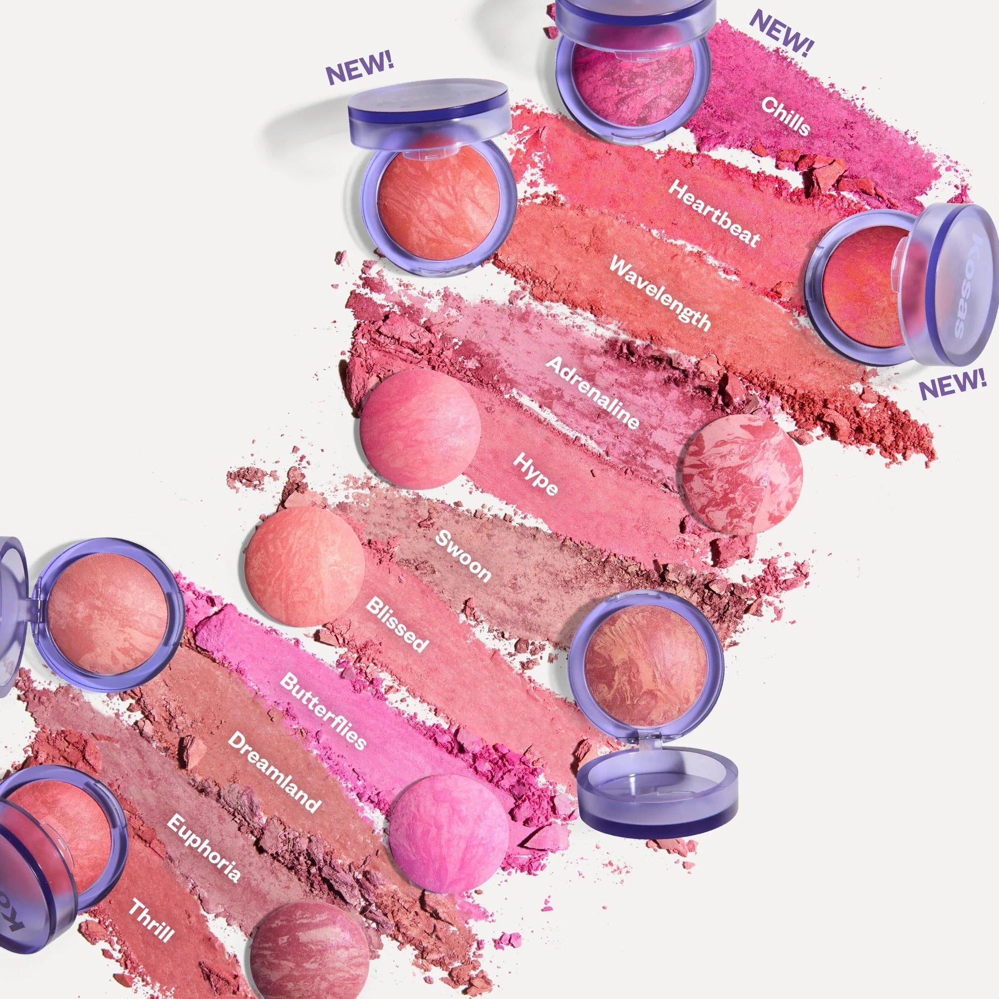 Kosas Blush is Life –Talc-Free Dimensional Blush Baked with Squalane & Hyaluronic Acid – Long Wear, Safe for Sensitive Skin - Hype - Maple Wellness Supplements