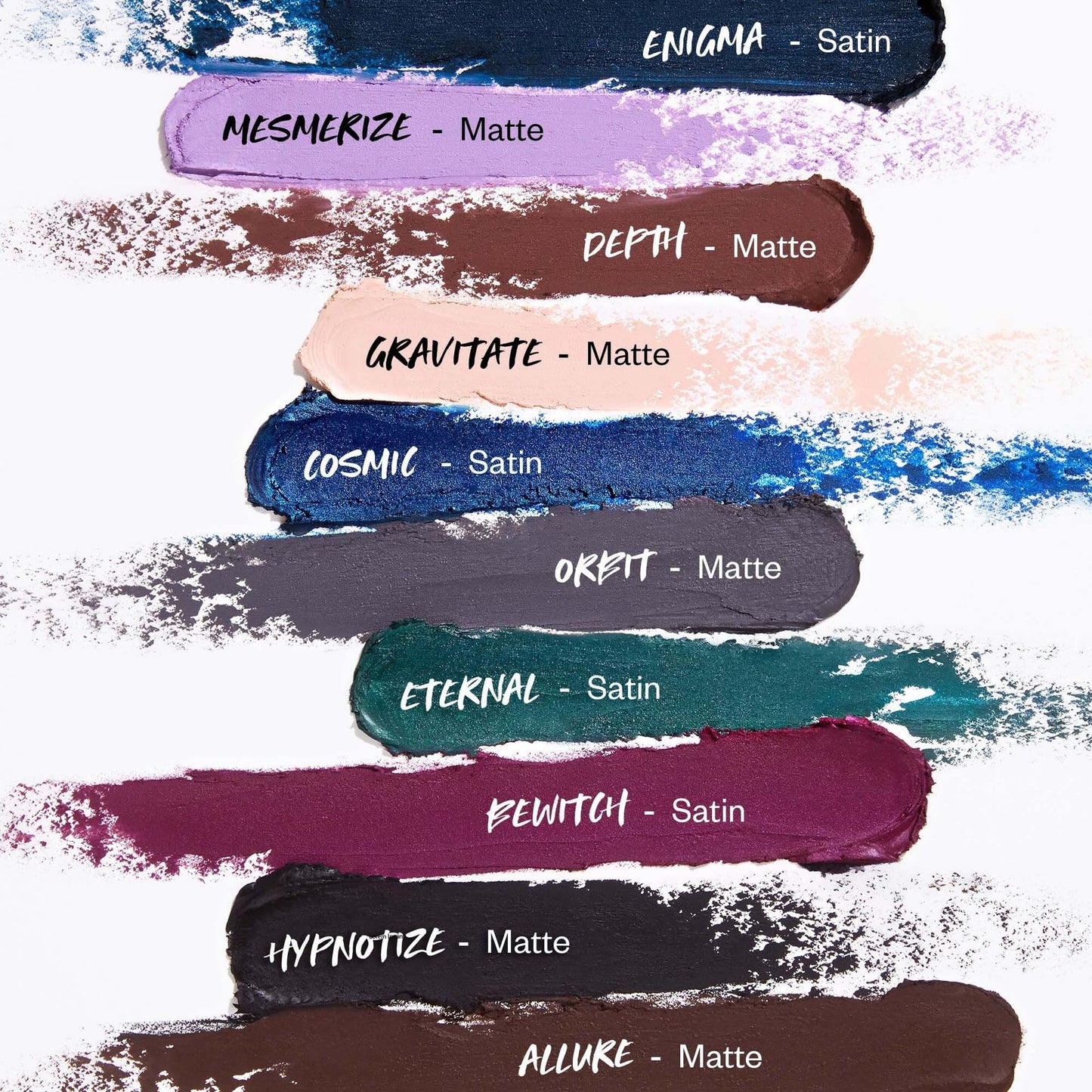 Kosas Soulgazer Gel Eyeliner (Enigma) - Waterproof, Smudge-Proof Pen with Hyaluronic Acid - Retractable Eyeliner Pencil with Sharpener & Smudger, Long-Lasting - Blackened Blue Satin - Maple Wellness Supplements