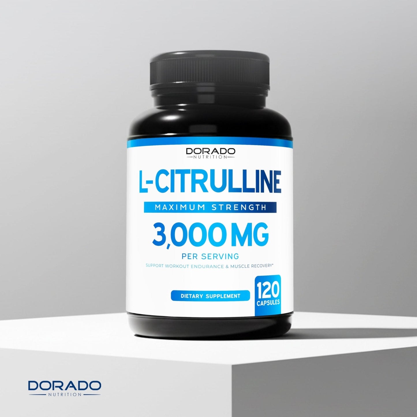L Citrulline 3000mg Supplement (120 Capsules) Support L Arginine & Nitric Oxide Pills - L-Citrulline For Men & Women - Muscle Recovery & Pump Supplement - 3rd Party Tested - Maple Wellness Supplements