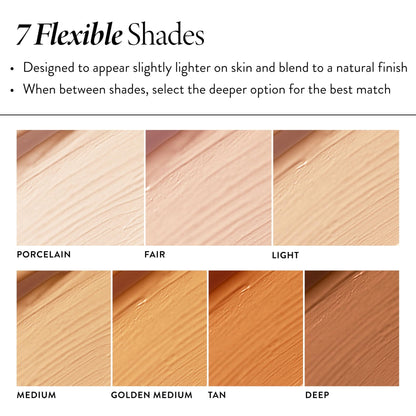 LAURA GELLER NEW YORK The Ideal Fix Concealer - Light - Buildable Medium to Full Coverage Liquid Concealer - Covers Under Eye Dark Circles & Blemishes - Long-Lasting - Maple Wellness Supplements