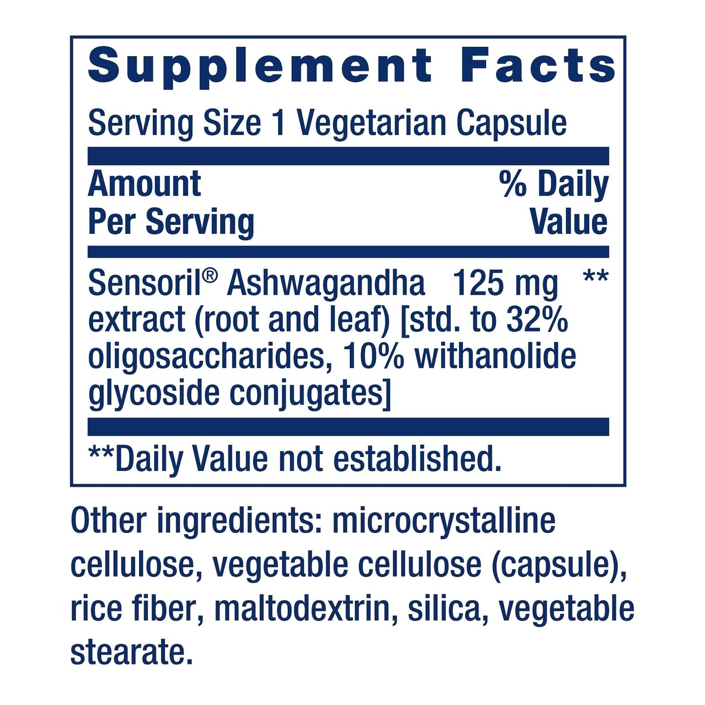 Life Extension Optimized Ashwagandha - Stress Management Supplement for a Healthy Stress Response, Focus, Memory, Stress Relief - Vegetarian, Gluten-Free, Non-GMO, 60 Capsules - Maple Wellness Supplements
