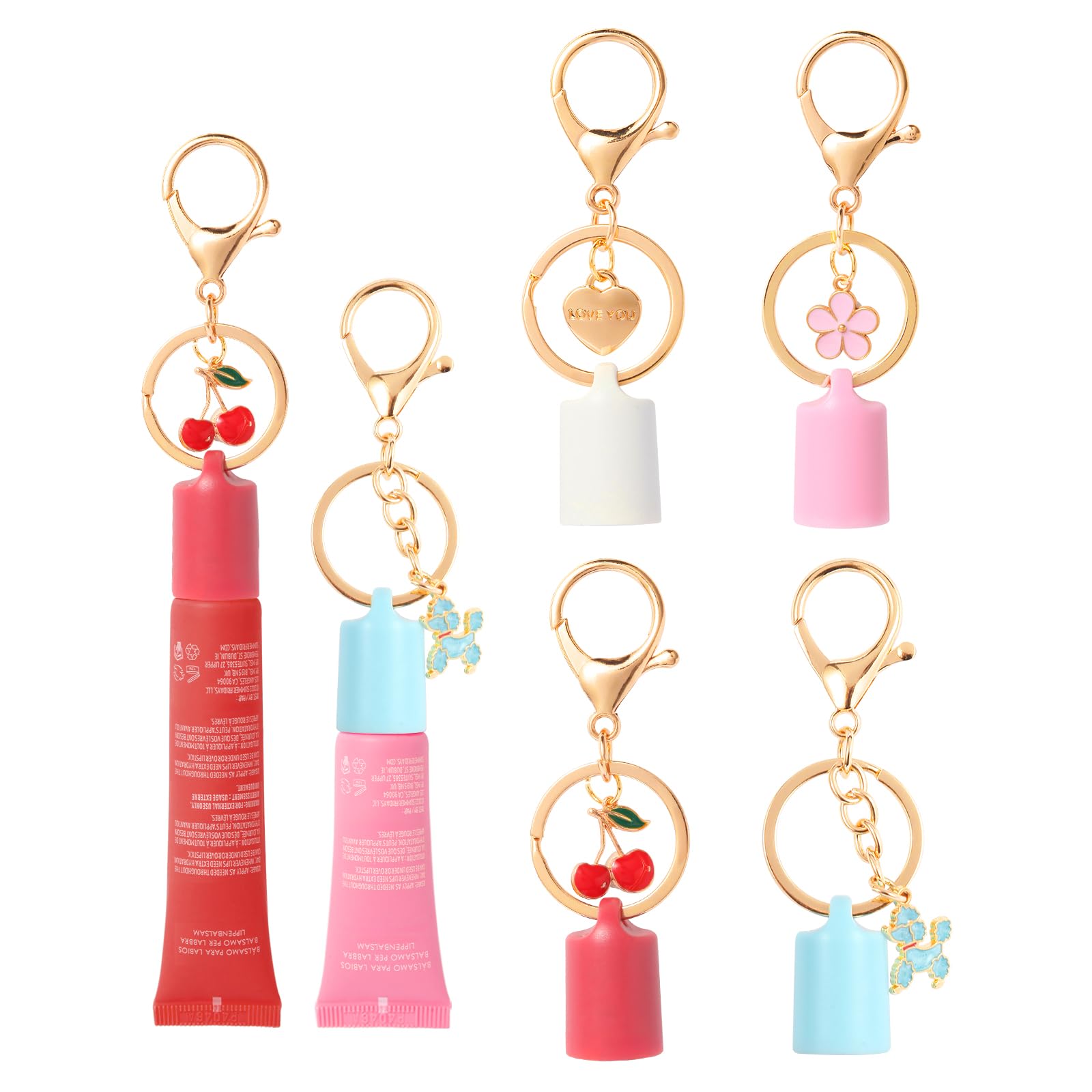Limpskys keychain cap for Summer Fridays 0.5 Oz Lip Balm,lip gloss cap keychain（No Lip Balm） - Maple Wellness Supplements