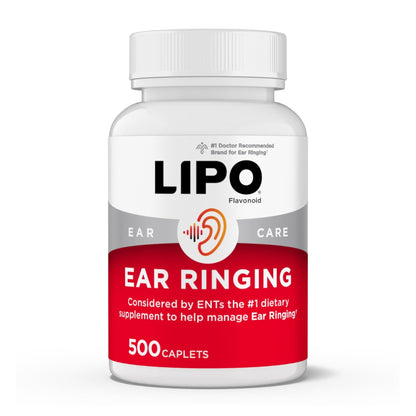 Lipo Flavonoid Ear Ringing - Doctor-Recommended for Ringing Ears – Clinically Proven Lemon Bioflavonoid Complex with Vitamins C, B1, B2, B6, B12, - Maple Wellness Supplements