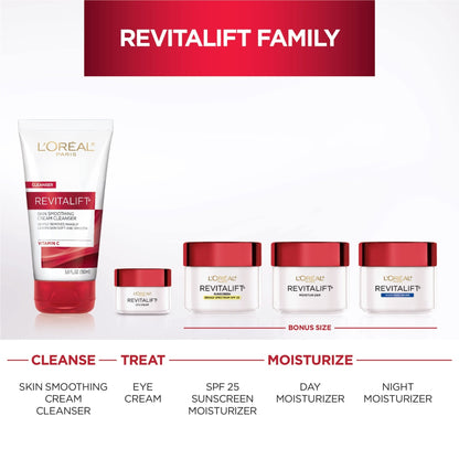 L'Oreal Paris Revitalift Anti-Wrinkle and Firming Face Night Cream, Pro Retinol 1.7 oz - Maple Wellness Supplements