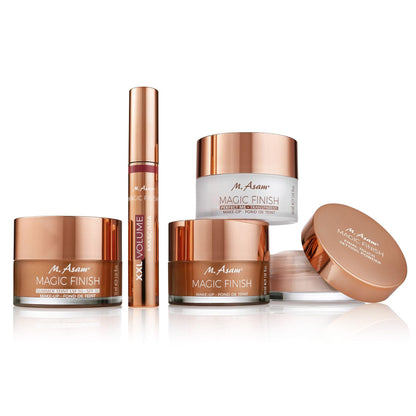 M. Asam MAGIC FINISH Cream Contour Stick medium-dark (0.28 Oz)- creamy contour stick for a defined face shape, creates optical shadows, bronzer stick with moisturizing hyaluronic acid, vegan - Maple Wellness Supplements