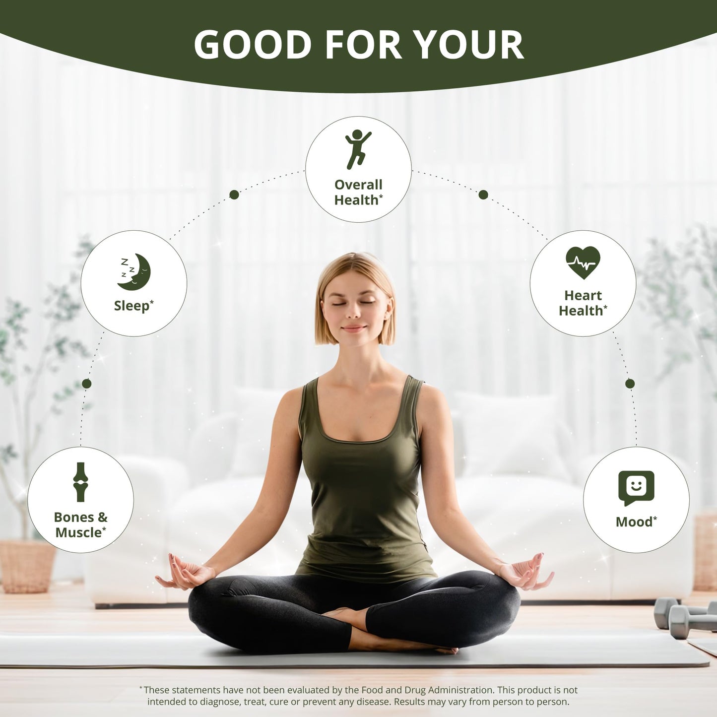 Magnesium Glycinate Chelate Complex with Albion Magnesium Bisglycinate Chelate, Vitamin B6 & BioPerine for Bone, Muscle, Natural Sleep, - Maple Wellness Supplements