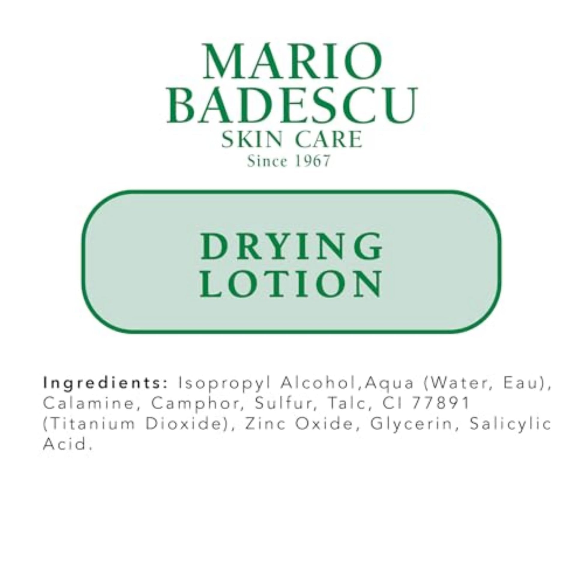 Mario Badescu Drying Lotion for All Skin Types| Blemish Spot Treatment with Salicylic Acid and Sulfur - Maple Wellness Supplements