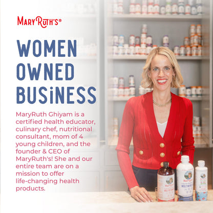 MARYRUTH'S Postnatal & Prenatal Vitamins for Women | Sugar Free | Selenium | Folate | Vegan | Non-GMO | Gluten Free | 32oz - Maple Wellness Supplements