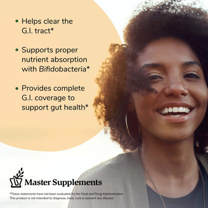 Master Supplements 30-Day Probiotic Gut Reset - Includes Theralac (30 ct.), TruBifido (30 ct.) & TruFlora (30 ct.) - Supports Optimal Gut Health - Gluten Free - Maple Wellness Supplements
