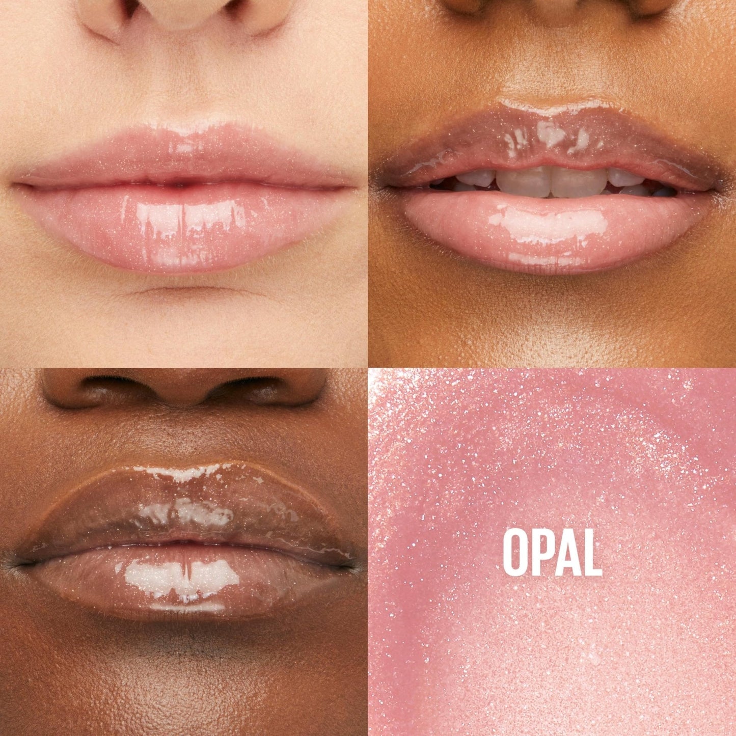 Maybelline Lifter Gloss, Hydrating Lip Gloss with Hyaluronic Acid, High Shine for Plumper Looking Lips, Opal, Pink Neutral, 0.18 Ounce - Maple Wellness Supplements