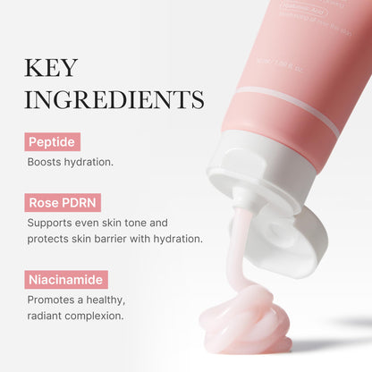 medicube PDRN Pink Hyaluronic Moisturizing Cream | Blemish Recovery, Relief & Hydrating Care | Restores Skin Elasticity & Glow - Maple Wellness Supplements