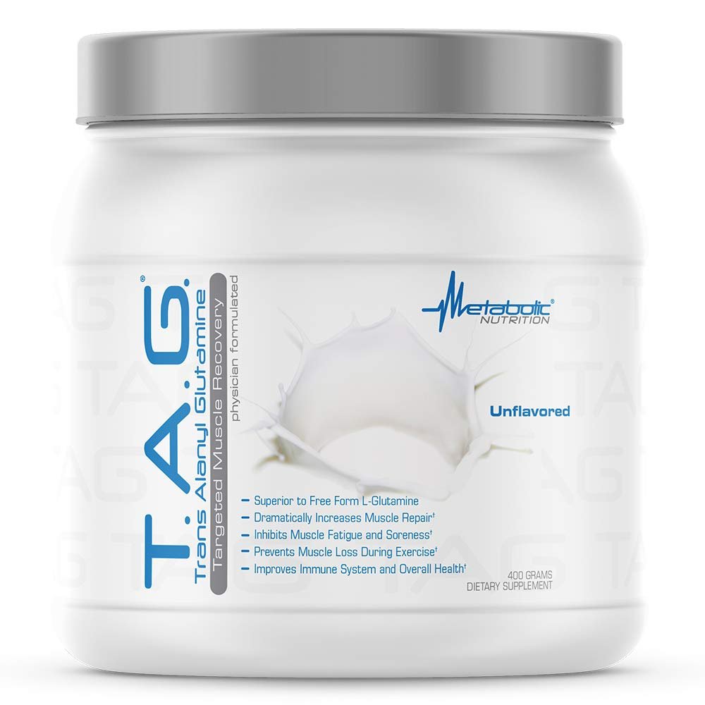 Metabolic Nutrition, TAG, Trans Alanyl Glutamine, 100% L-Glutamine Peptide Powder - Maple Wellness Supplements