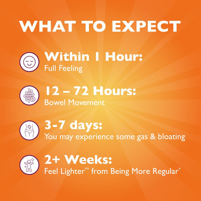 Metamucil 4-in-1 Psyllium Husk Friendly Fiber Supplement, Sugar-Free, 180 teaspoons, Orange Flavored, Daily Fiber Powder for Digestive Health - Maple Wellness Supplements